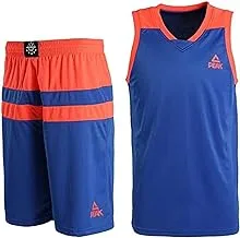 Peak F782027 Basketball Uniform, X-Large, Blue
