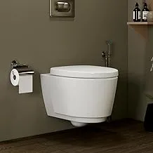 كرسي المرحاض المعلق لخزانات المياه إنفينيتي أوريكس من السيراميك السعودي
