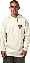 Vans Anaheim Needlepoint Floral Pullover Hoodie, Medium, 7VJ Ivory