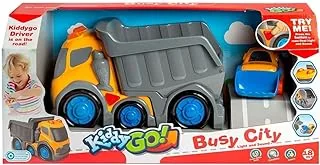 Kiddy Go Free Wheel Dump Truck with Lights and Sound