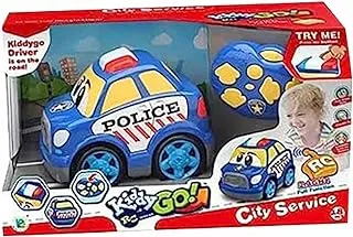 Kiddy Go Full Function Remote Control Police Car, 19 cm Size