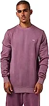 Vans Comfycush Wash Pullover Crew Sweatshirt for Men, Small, Purple