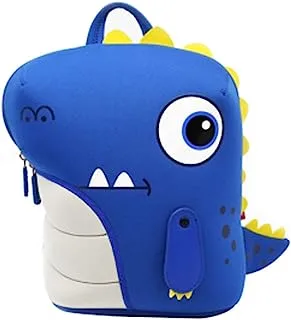 Nohoo Toddler Kids Backpack Cute Unicorn Schoolbag Waterproof 5 L Backpack (Dino Blue)