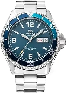 ORIENT Mechanical Sports Watch, Metal Strap - (RA-AA0818L) 41.8mm Blue, Blue, 41.8mm, Blue, 41.8mm, bracelet