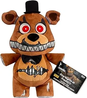 Funko 68888 Plush Five Nights at Freddys Nightmare Freddy Toy Figures, 10-Inch Size