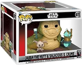 Funko 70742 Pop Moment Star Wars Return of the Jedi 40th Jabba with Salacious Collectible Toys