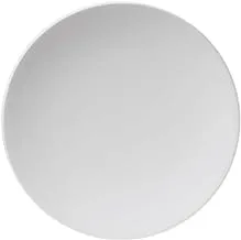 BARALEE SIMPLE PLUS WHITE COUPE PLATE, 091042A, 25.5 CM (10