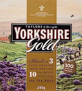 Yorkshire Tea Gold, 100 Sachets x 2.4 g