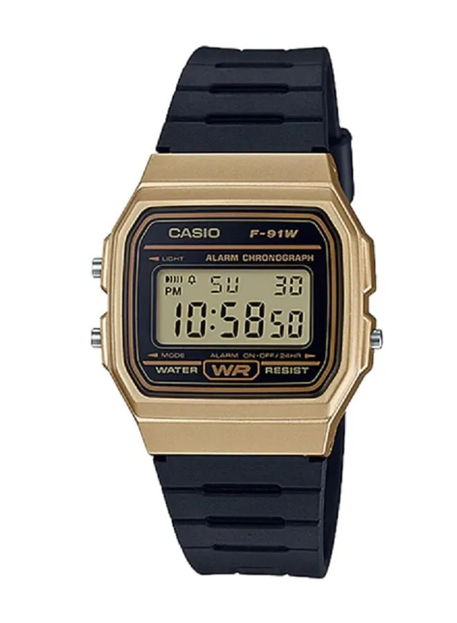 CASIO Resin Digital Wrist Watch F-91WM-9ADF