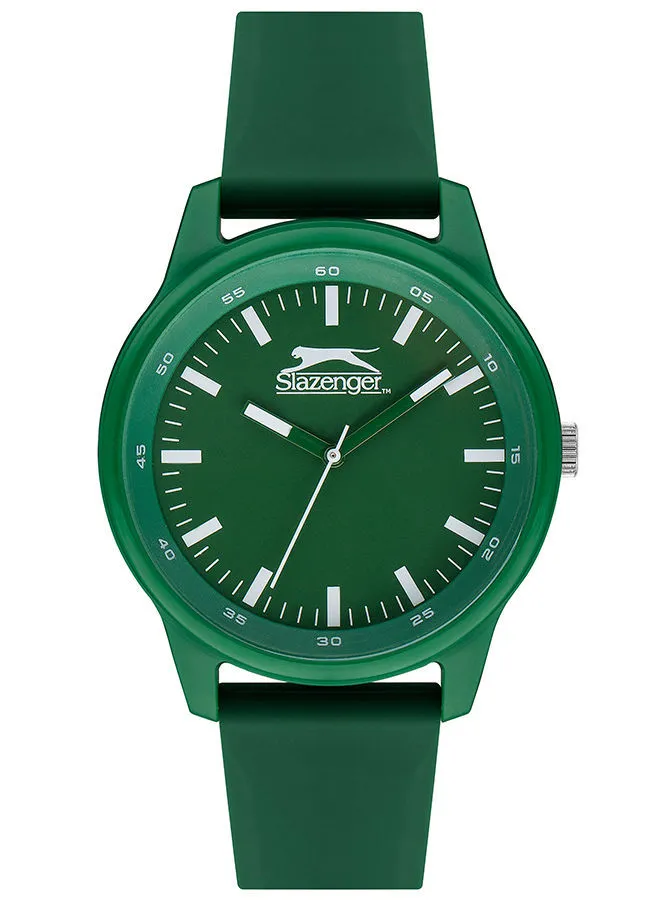 Slazenger Unisex Analog Round Shape Silicone Wrist Watch SL.9.6368.1.05 - 42 Mm