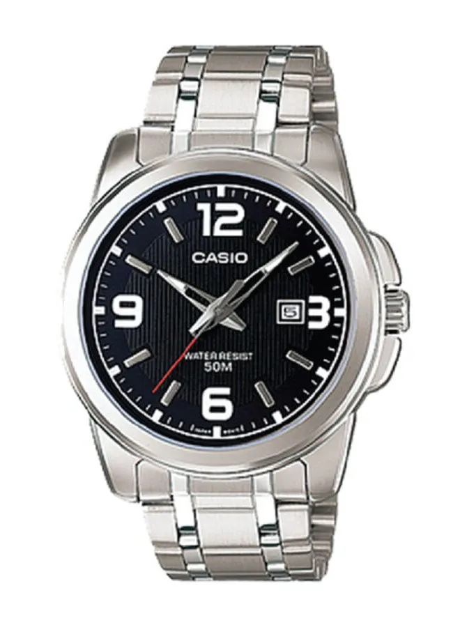 CASIO Stainless Steel Analog Wrist Watch MTP-1314D-1AVDF