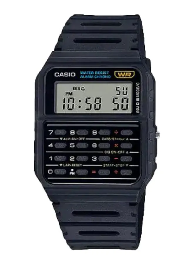 ساعة كاسيو الرقمية المصنوعة من الراتينج CA-53W-1Z