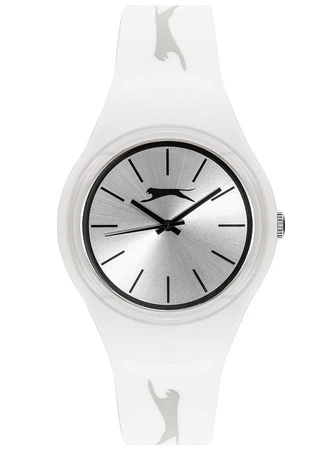 Slazenger Unisex Analog Round Shape Silicone Wrist Watch SL.9.6570.3.05 - 35 Mm