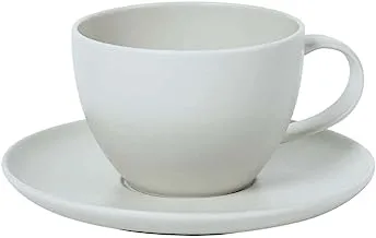 BARALEE LIGHT GREY COUPE SAUCER 15 CM (5 7/8