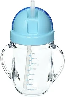 Kidsme Tritan Training Cup- for baby boy, from 9 months and above -Aquamarine