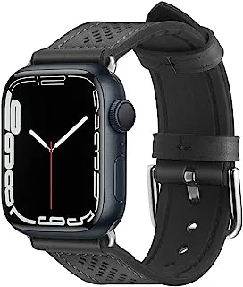 Spigen Retro Fit Designed for Apple Watch Band Series 7 (45mm), Series 6/SE/5/4 (44mm) and Series 3/2/1 (42mm) - Black