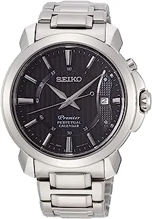Seiko Mens Analogue Quartz Watch with Stainless Steel Strap SNQ159P1