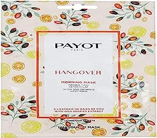 Payot Hangover Morning Detox & Radiance Sheet Mask 15pcs