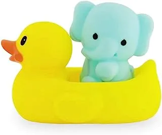 Infantino Safety Temperature Bath Pals Baby Water Toys, Multicolor