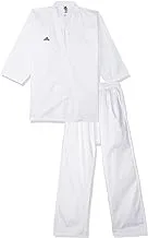 TA Sport K220SK Kumite Adid Brilliant Karate Uniform, 220 cm Size, White