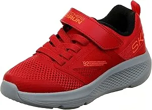 حذاء سكيتشرز GO Run Elevate [403982LBLLM] للأطفال باللون الأزرق/الليموني (us_Footwear_Size_System،