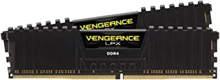 ذاكرة الكمبيوتر المكتبي Corsair Vengeance LPX 32GB (2x16GB) DDR4 4000 (PC4-32000) C19 - أسود