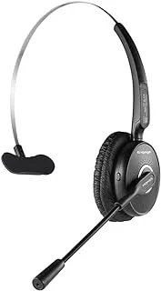 Promate Wireless Mono Headset, Bluetooth Headphone with Noise Cancelling Mic,