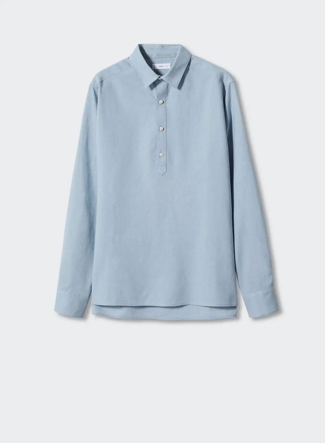 MANGO Youth Essential Straight Fit Shirt
