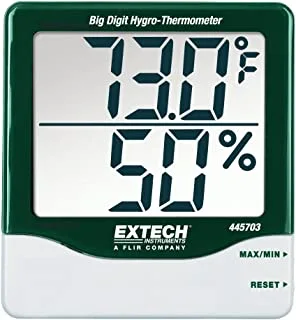 Extech - 445703 digit thermometer green and gray