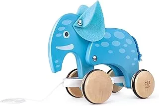 Hape Push and Pull Elephant Wooden Pull Along Toy