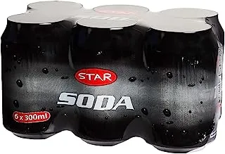 Star Soda Can 300 ml - 6 pack