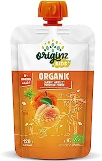 Originz Organic Carrot Apricot Pumpkin Smoothie 120 g