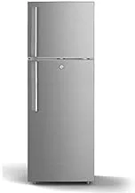 Geepas GRF3309SSXN Double Door Refrigerator, 320 Liter Capacity, Silver