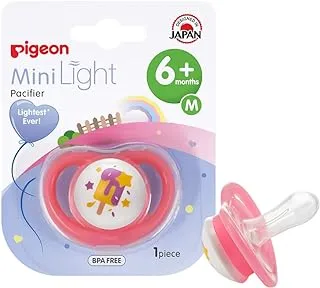 Pigeon Pigeon Minilight Pacifier M Size Girl, Piece of 1