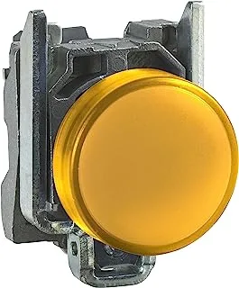 Schneider Electric XB4BVM5 230V LED Indicator Light Body, Yellow
