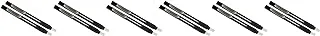 Pentel ZE22A، Clic Eraser Grip، ممحاة قابلة للسحب، أسطوانة سوداء، صندوق مكون من 12 قطعة