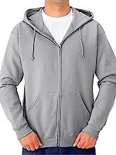 Jerzees mens Fleece Full-Zip Hooded Sweatshirt Hooded Sweatshirt