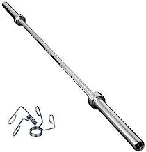 Olympic Bar with Spring Collars Weight Lifting Bar With Rotating End 60
