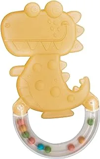 MOON Animal teether rattle toy - Dino