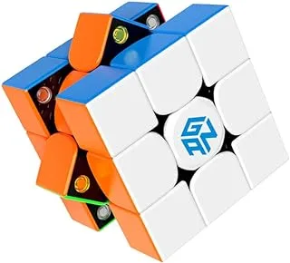 Gan 356X 3x3 Stickerless Magnetic Cube, Multicolor