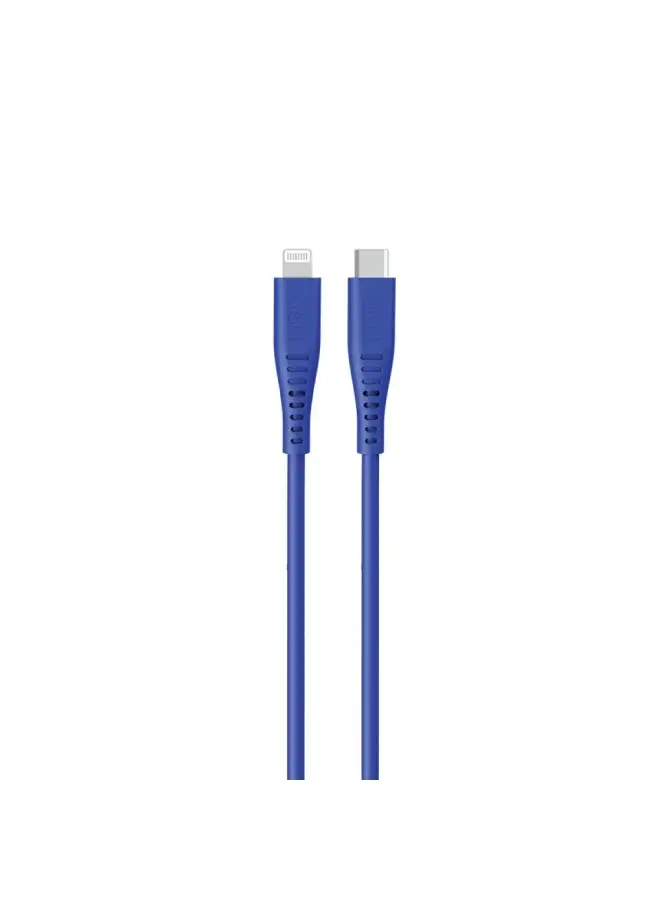 Goui Silicon Cable Lightning to Type C 1.5M Blue