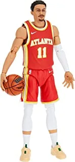 Hasbro Starting Lineup NBA Series 1 Trae Young Action Figure with Exclusive Panini Sports Trading Card, 6-inch Figures