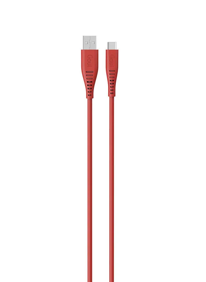 Goui Silicon Cable C-A 1.5M Red