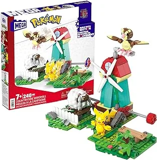 MEGA Pokémon Building Toy Kit Countryside Windmill (240 Pieces) for Kids