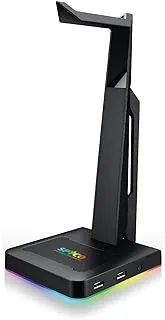 Spyco Keeper HS-131 Gaming Headset Stand with RGB LED Breathing Effect