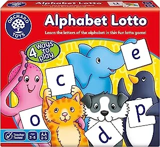 Orchard Toys Alphabet Lotto Board Game, Multicolour, 255 X 221 X 44Mm