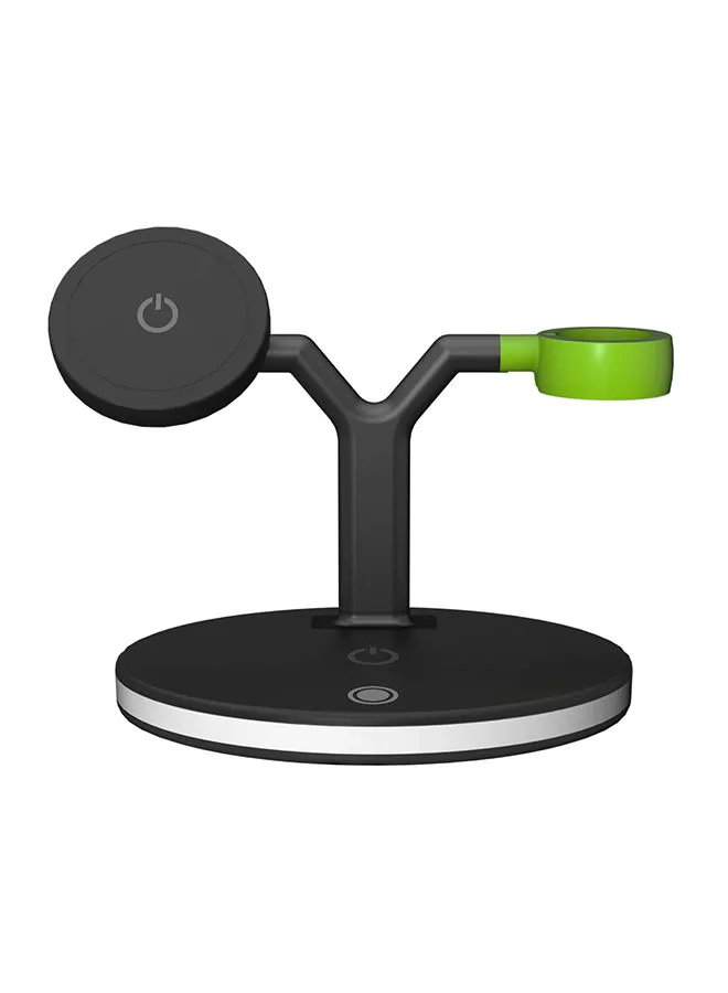 Goui 3-In-1 Wireless Charger Black/Green