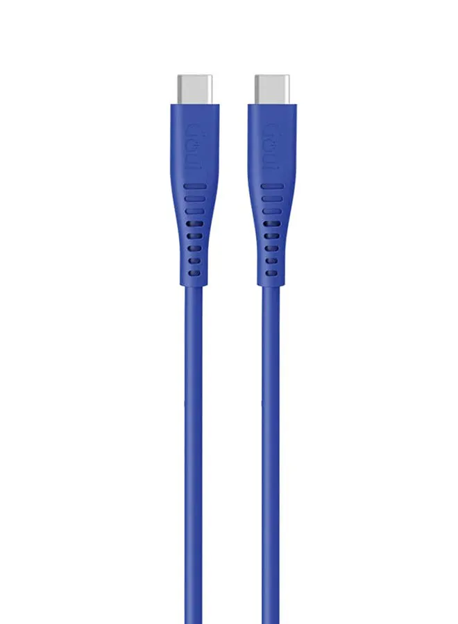 Goui Silicon Cable C-C 1.5M Blue