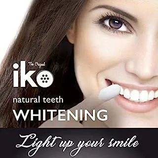 Iko Whitening Finger Toothbrush - Natural Teeth Whitening With No Water or Toothpaste!