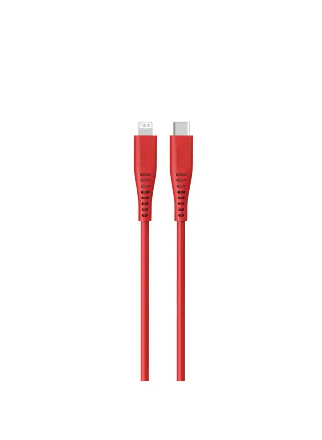 Goui Silicon Cable Lightning to Type C 1.5M Red